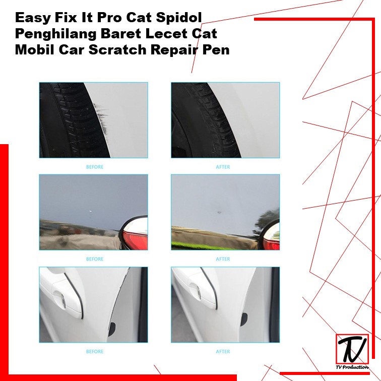 Easy Fix It Pro Cat Spidol Penghilang Baret Lecet Cat Mobil Car Scratch Repair Pen