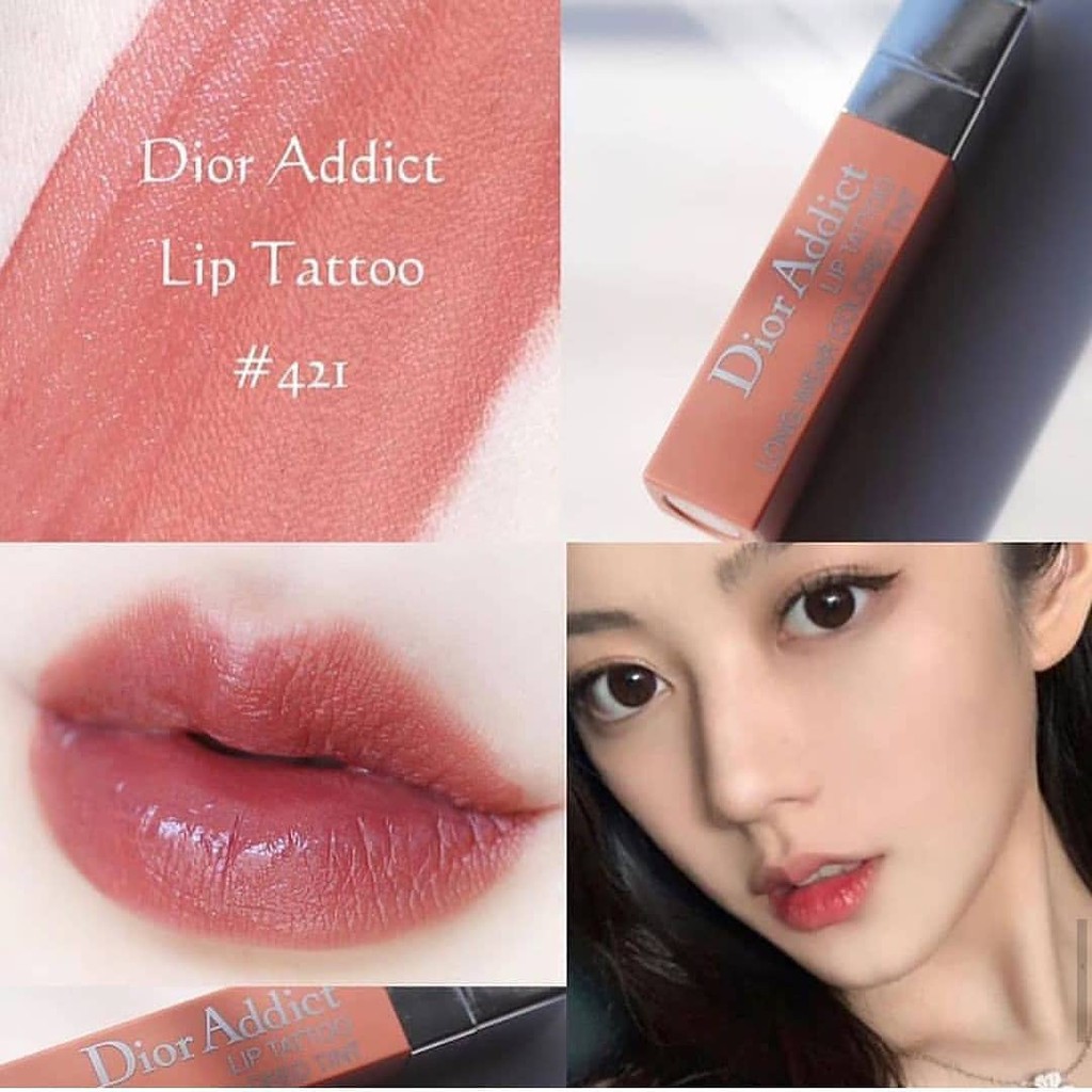 dior addict lip tattoo natural beige 421