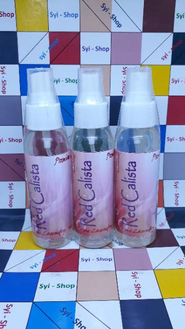 Parfum Laundry Red Calista - Pewangi Pakaian 100ml