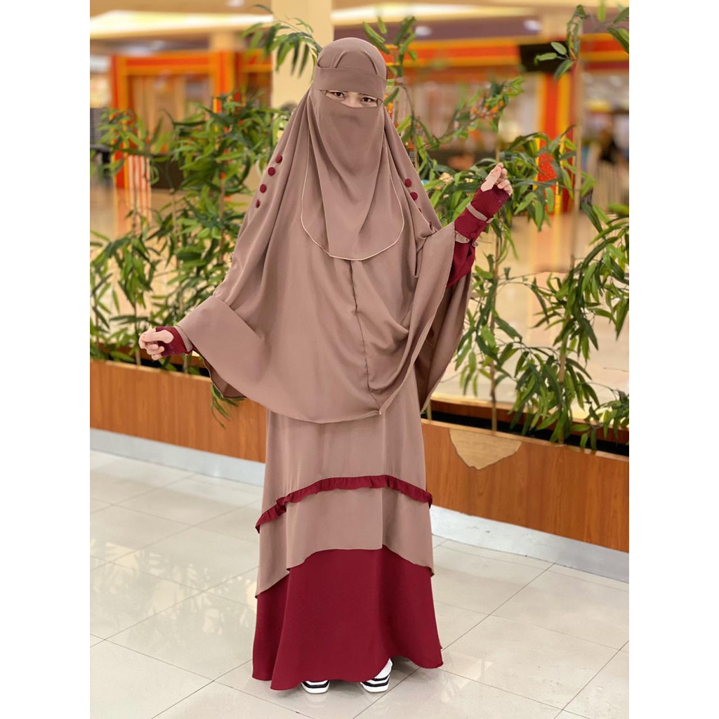 SET CADAR BANDANA/SET GAMIS SYARI/GAMIS SYARI MURAH/GAMIS MUSLIMAH/GAMIS PREMIUM/GAMIS CADAR MURAH
