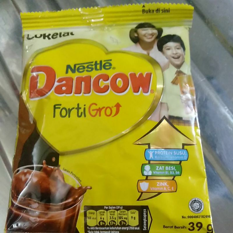 

Dancow coklat sachet 39 gram