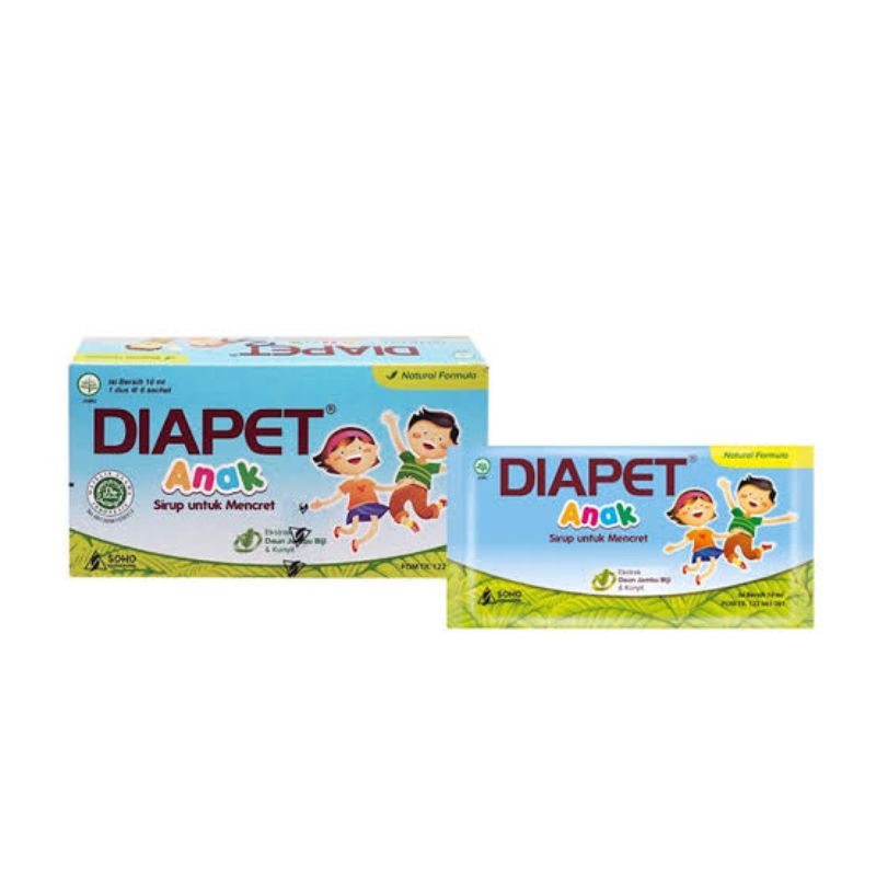 Diapet Cair Sachet Untuk Anak/ Obat Diare Anak