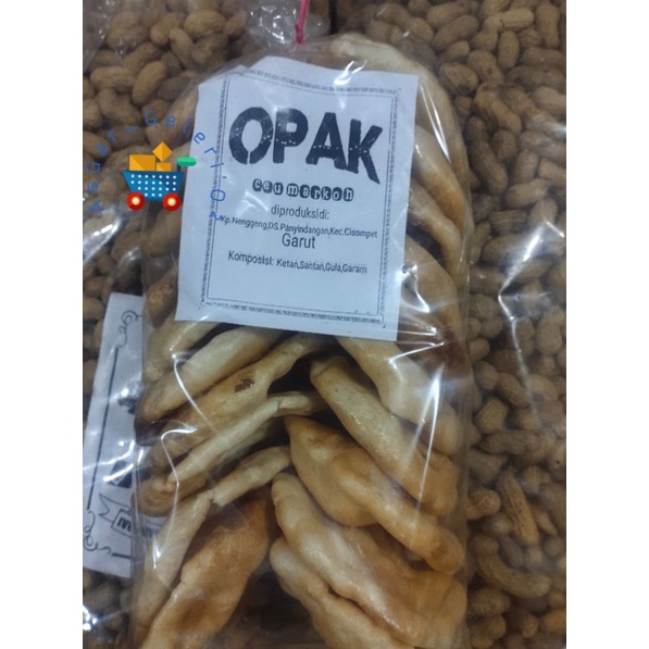 

opak ketan asli garut 20keping/opak besar oven