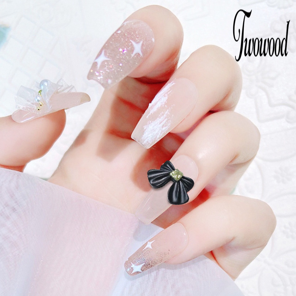 Pita Glitter Berlian Imitasi 3D Untuk Dekorasi Nail Art