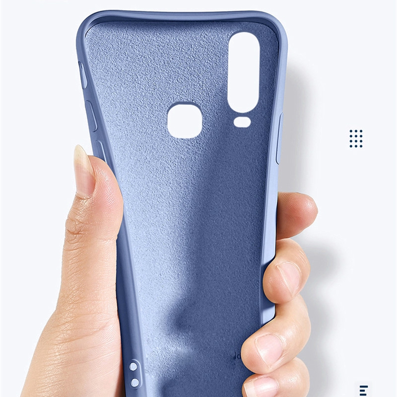 Soft Liquid Silicone Phone Case for VIVO Y15A Y15S Y21 Y21T V21e Y20i Y12S Y20S Y12A Y11 Y12 Y15 Y17 Y19 Y91 Y93 Y95 S1 Pro V15 Ultra Soft Rubber Matte Jelly Cover