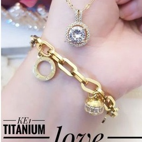 TiTanium set gelang kalung R58