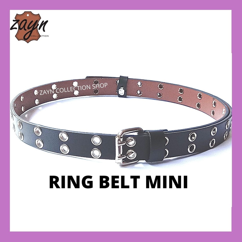 Ikat Pinggang Ring Belt Wanita Kecil Gaya Korea Fashion Kekinian Sabuk Cewek