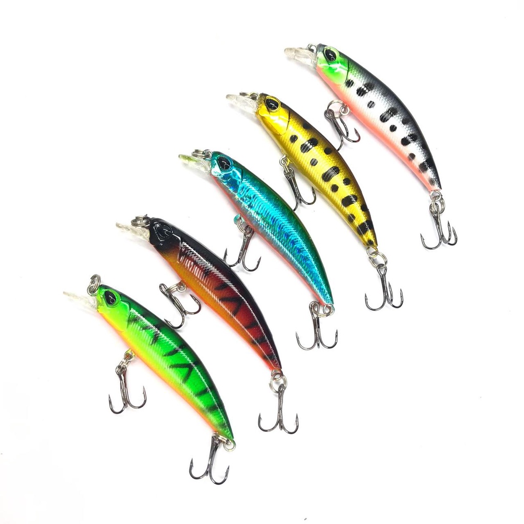 Minnow Sinking 4 gram 6,8 mm Umpan Casting Killer Anti Boncos Terlaris jadi ingat Duo Ryuki exsodus