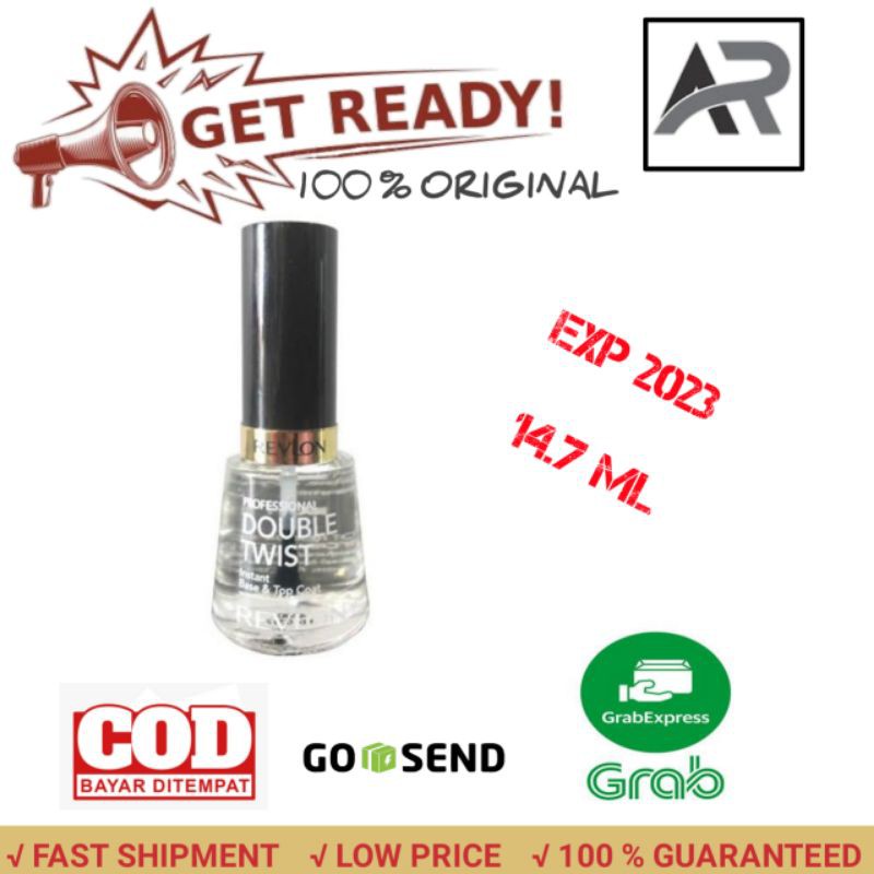 REVLON DOUBLE TWIST KUTEK KUTEKS CAT KUKU KUTEK BENING KUTEKS BENING BASE TOP COAT KUTEK