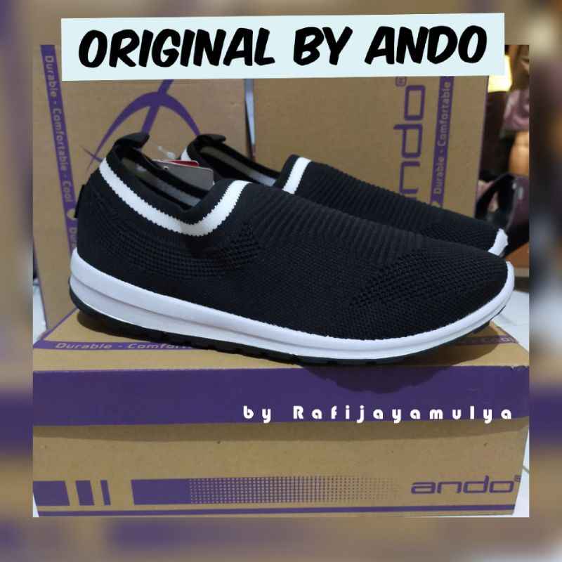 ANDO Sepatu SlipOn Wanita / Sepatu Casual Cewek Original