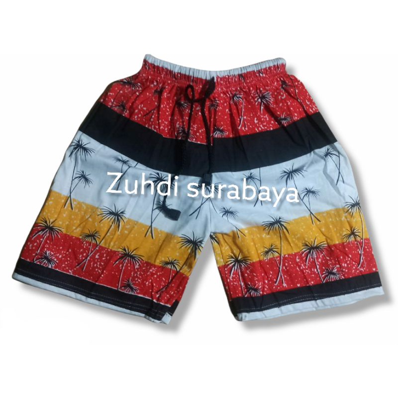 Celana Boxer Pria Pendek Motif / Celana Pendek Pria