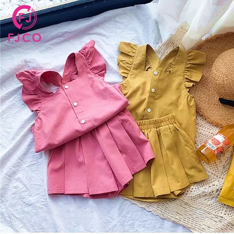 FJCO - Baju Anak Perempuan Terbaru Korean Style / Setelan Anak Perempuan Wini Kid Size S M L-1
