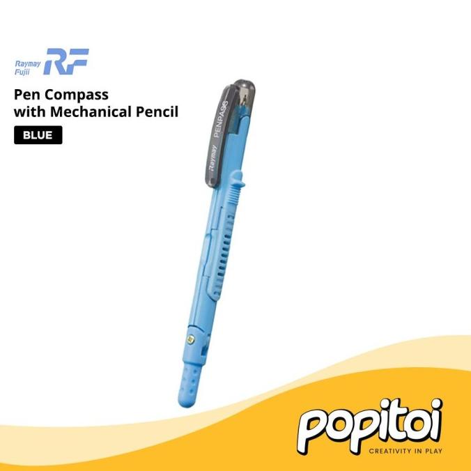

Kualitas terbaik] Raymay Pen Compass with Mechanical Pencil Jangka Pensil Mekanik Jepang