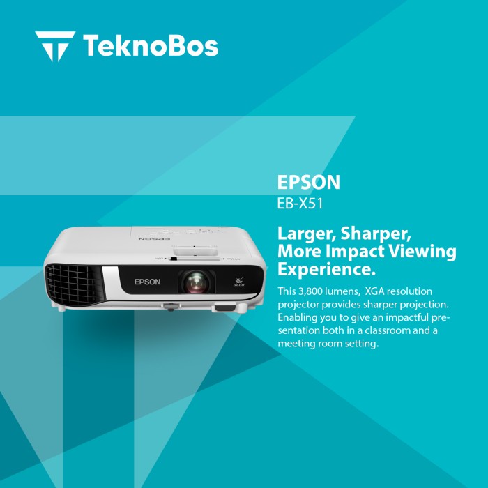 EPSON PROJECTOR EB-X51