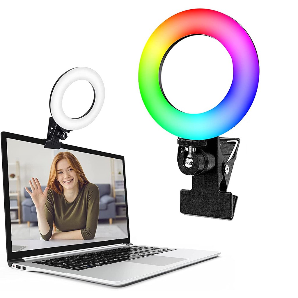 AKN88 - RGB Desk LED Ring Light 4.5-inch- Professional Live Stream