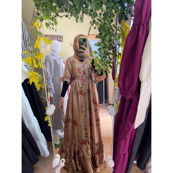 Dress Coklat