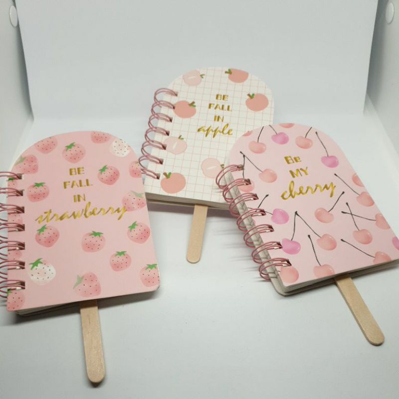 

Note Book Ice Cream Style dengan Kertas Tanpa Garis