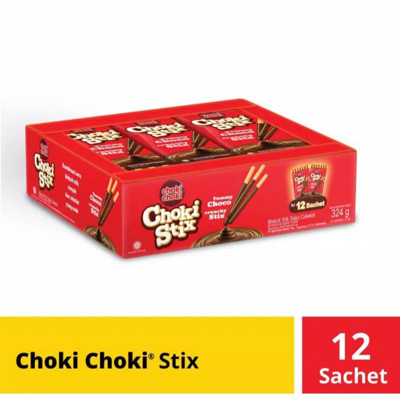 

Choki Choki Stix 27 gram (1 pack isi 12 pcs)