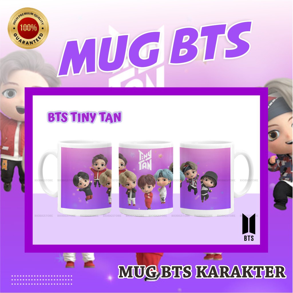 [ BTS ] GELAS BTS TinyTan / MUG DIGITAL PRINTING BTS  - MERCHANDISE BTS / BTS TINY TAN / TINY TAN