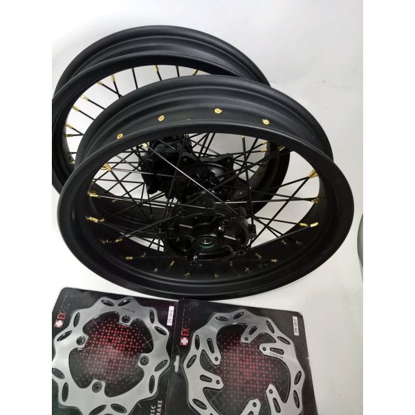 sepaket velg supermoto supermoto crf 150 -wheelset supermoto CRF 150