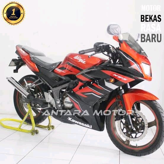 Striping Lis Stiker Kawasaki Ninja 150 RR Se 2015 Orange