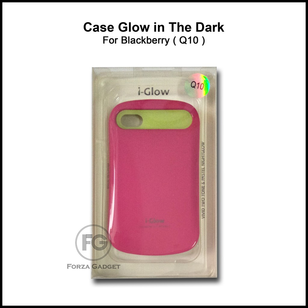 Case i-Glow for Blackberry Q10 (Glow in The Dark)