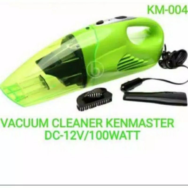 Kenmaster , 100 Watt , KM 004  Vacuum , Vacum , Vakum, Cleaner , Penyedot Debu Mobil