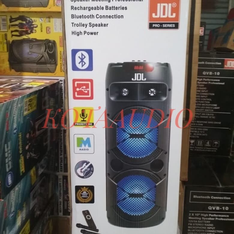SPEAKER PORTABLE MEETING WIRELESS JDL QVB 8 ORIGINAL JDL QVB8 8Inch