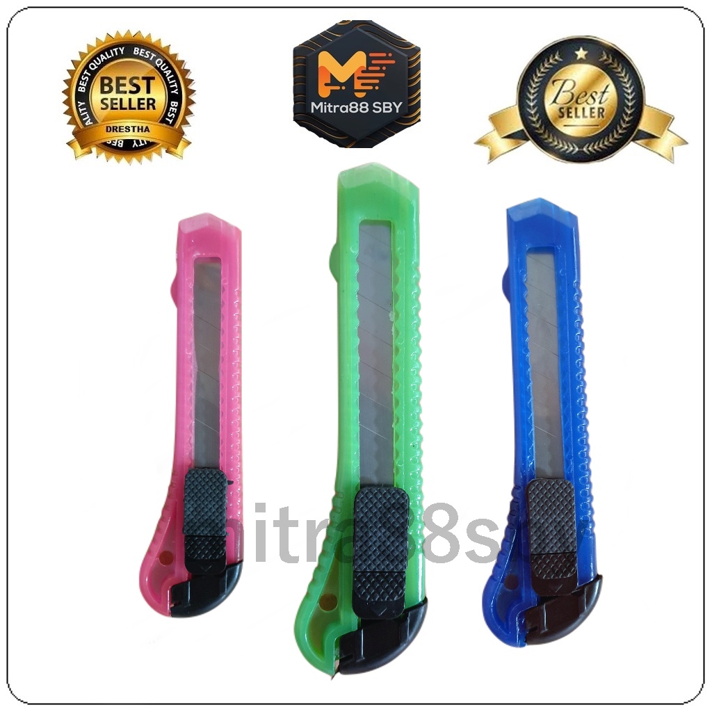 Mitra88sby pisau cutter plastik cutter murah
