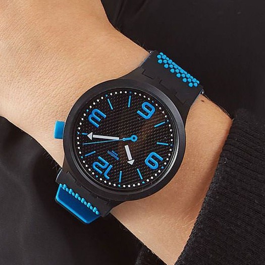 SWATCH SO27B101 BIG BOLD BBBLUE JAM TANGAN PRIA ORIGINAL ORI BERGARANSI RESMI
