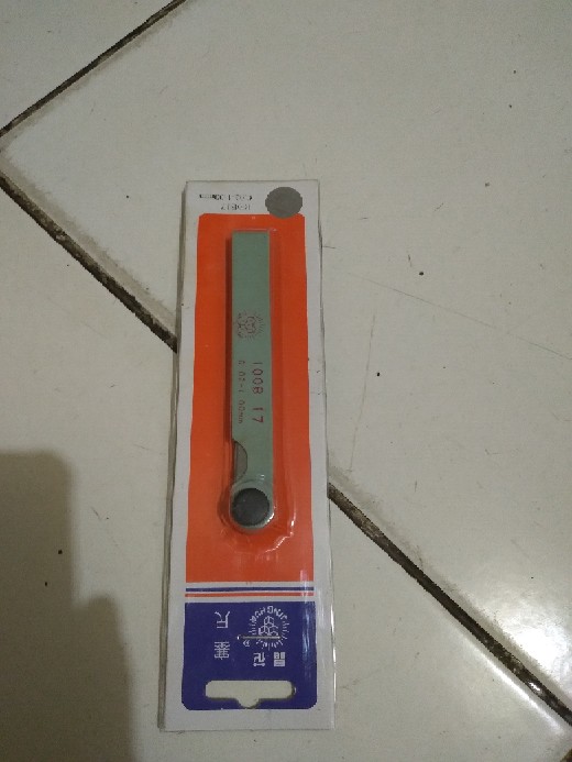 Fuller Gauge 0.02 - 1.00 - Feeler Gauge Rrt - Puller - Feler Alat Ukur Ketebalan Fuller Puler Rrt