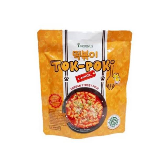 

Tok-poki / tteokbokki / Toppoki/ kue Beras Korea Pedas 140gr