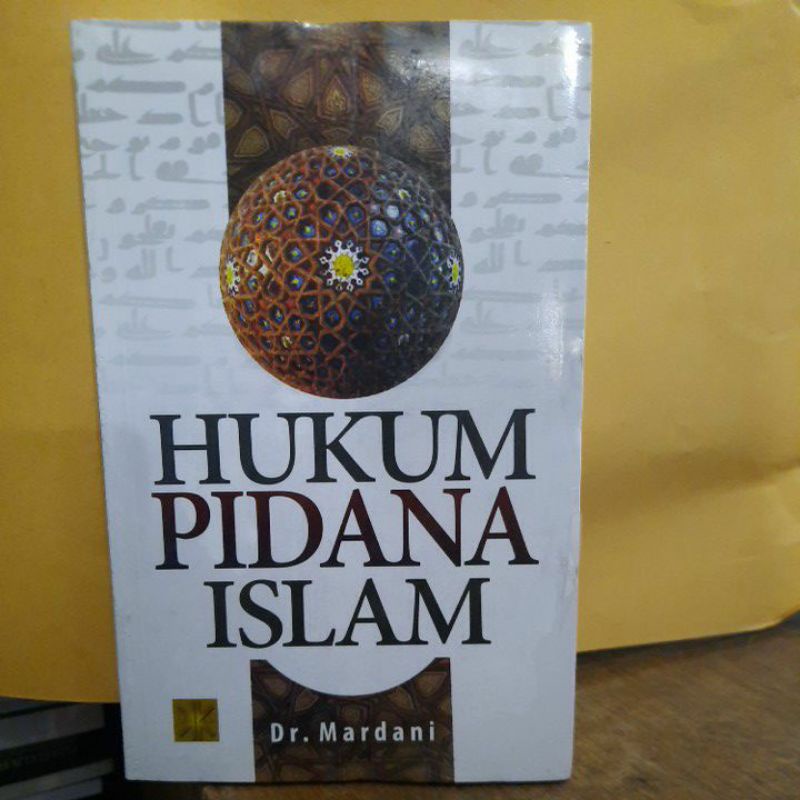 Hukum pidana islam.