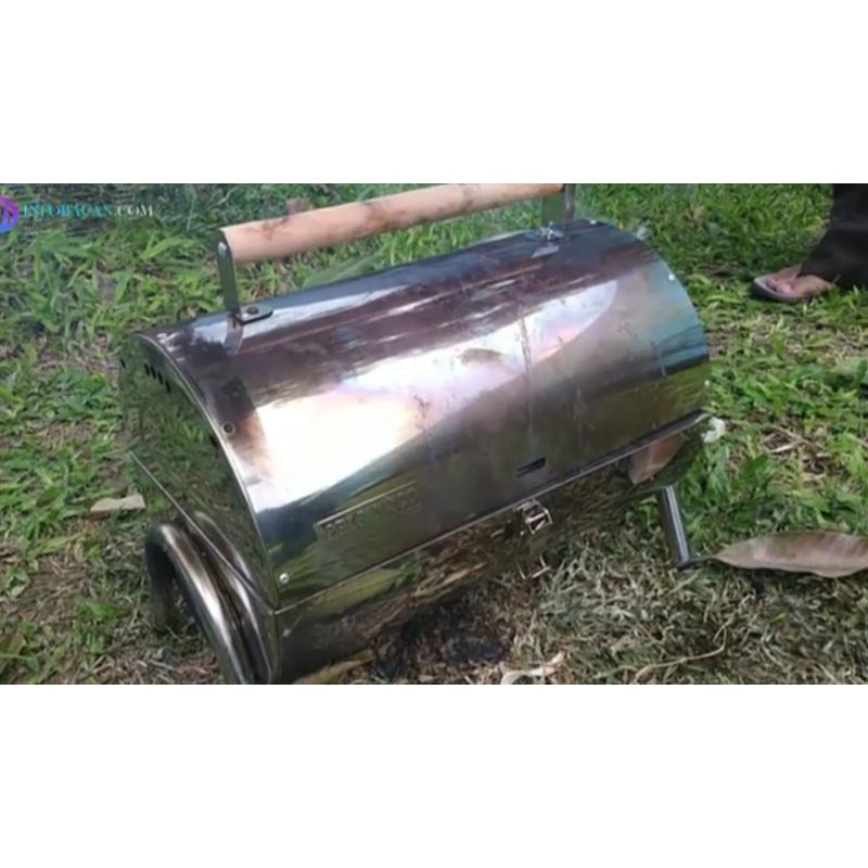 pemanggang serbaguna bakaran bbq grill stainless stell portable celcio &amp; co