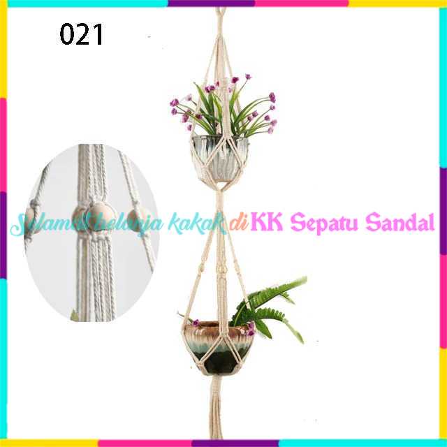 ◔‿◔ Tali Gantungan Pot Bunga Tanaman Hias - Tali Kur Pot Gantung Dekorasi