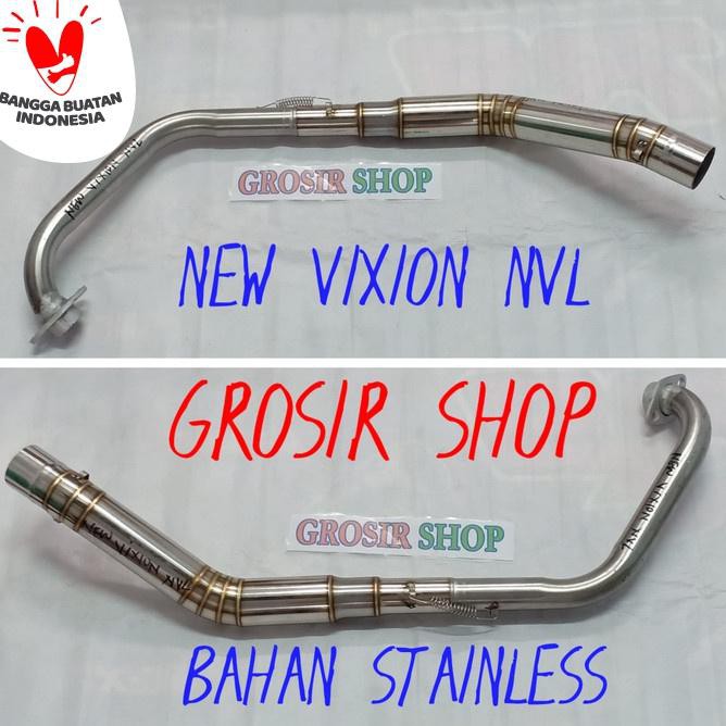 Hot Sale Leher Knalpot New Vixion Nvl / Header Leher Knalpot Racing New Vixion Termurah