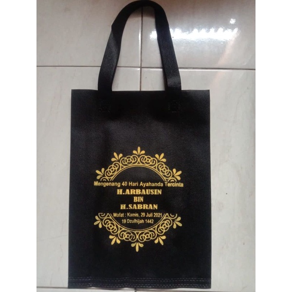 

tas goodie bag tas sovenir tas spunbond murah