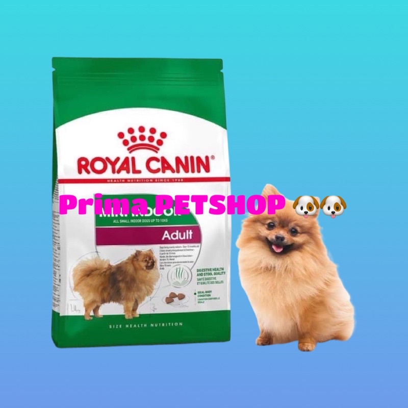 Royal Canin Mini Indoor adult 3kg Anjing Dog food