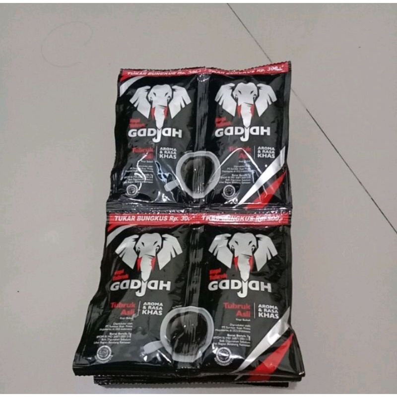 Kopi Gajah Tubruk 10 x 7gr-Renteng