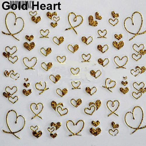 3D Ikatan Simpul Jantung Nail Art Tips Dekorasi Studs Sticker DIY Dekorasi Manicure Decals