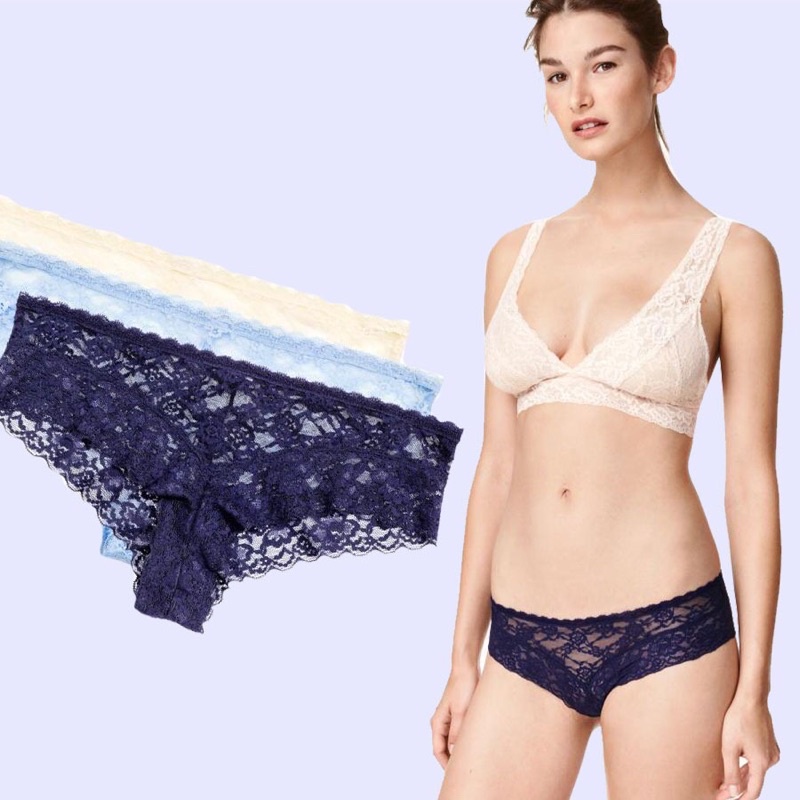 lovemecorner HM LACE PANTIES HIP HUGGER / ESMARA SEAMLESS PANTIES CELANA DALAM WANITA UNDIES UNDER W