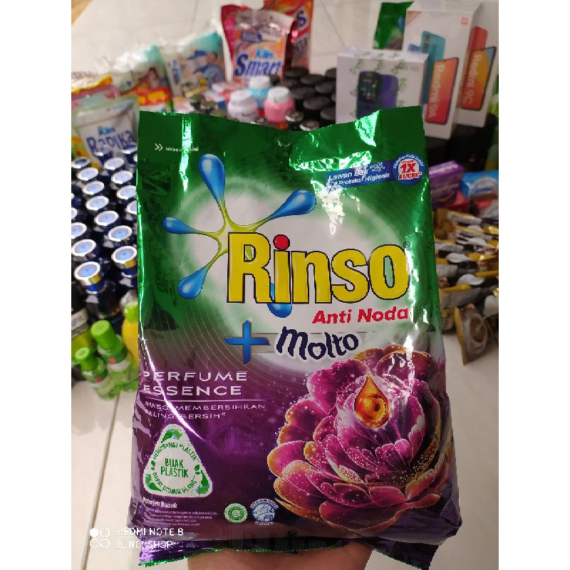 Rinso Detergent Bubuk + molto 770gram