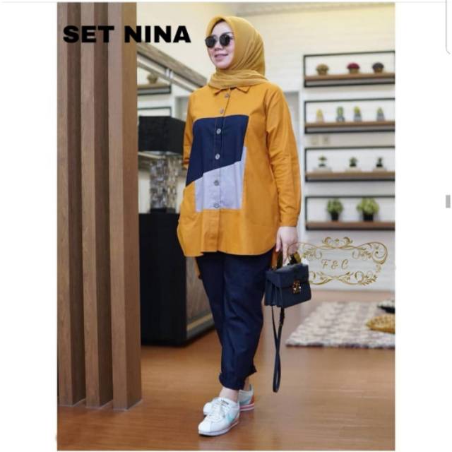 SET NINA 4 warna