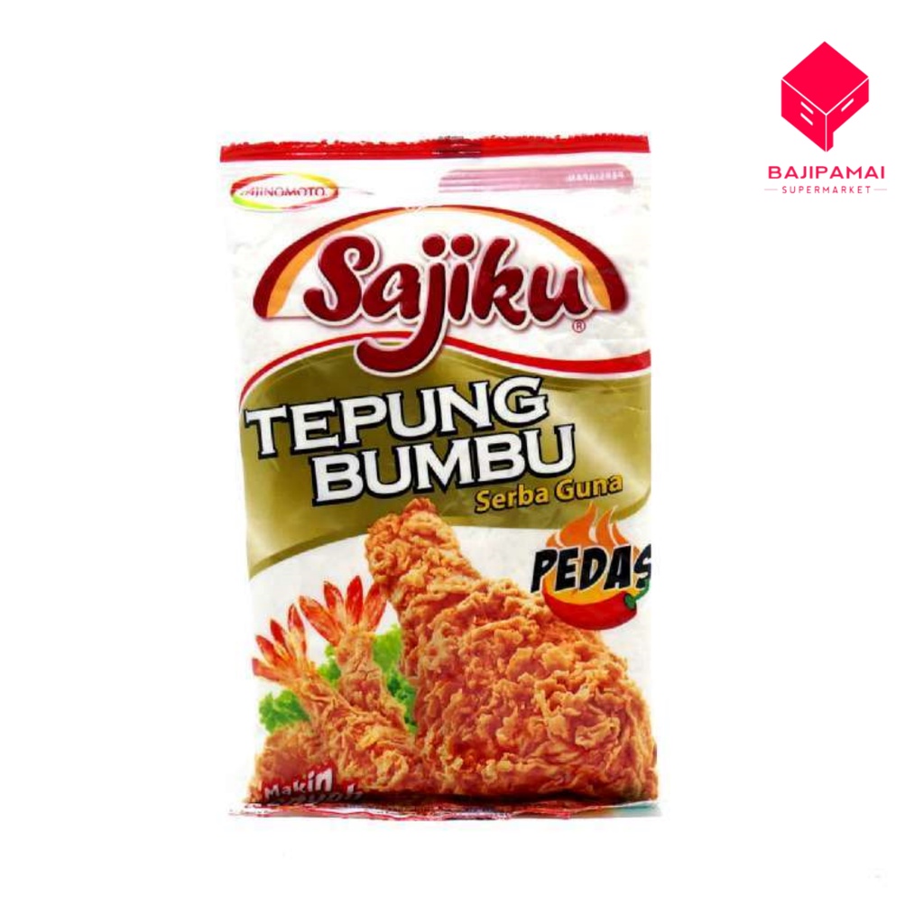 

Sajiku Tepung Bumbu Serbaguna Pedas 70g