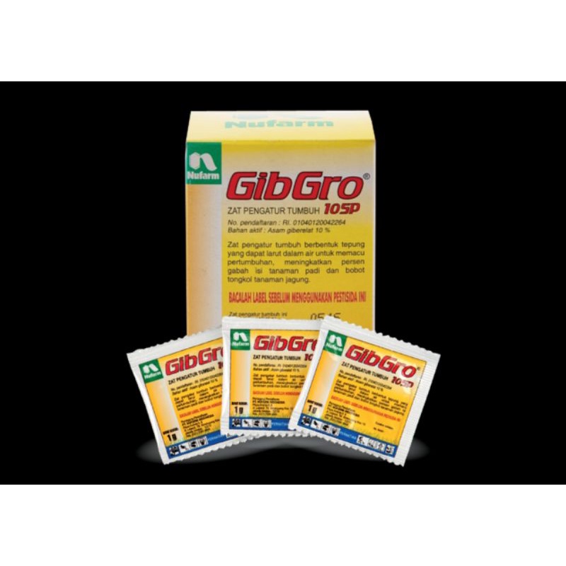 gibgro gibro 10 sp zpt zat pengatur tumbuh