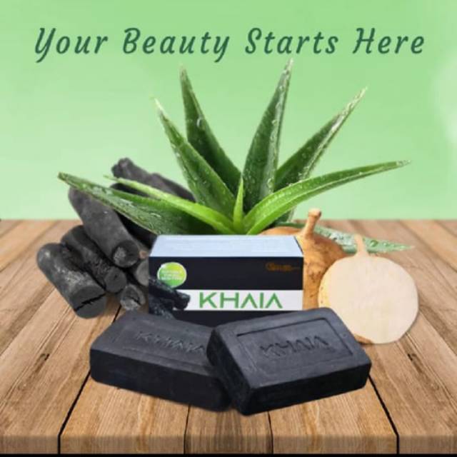 Sabun Khaia ( Khaia Binchotan Charcoal Soap)