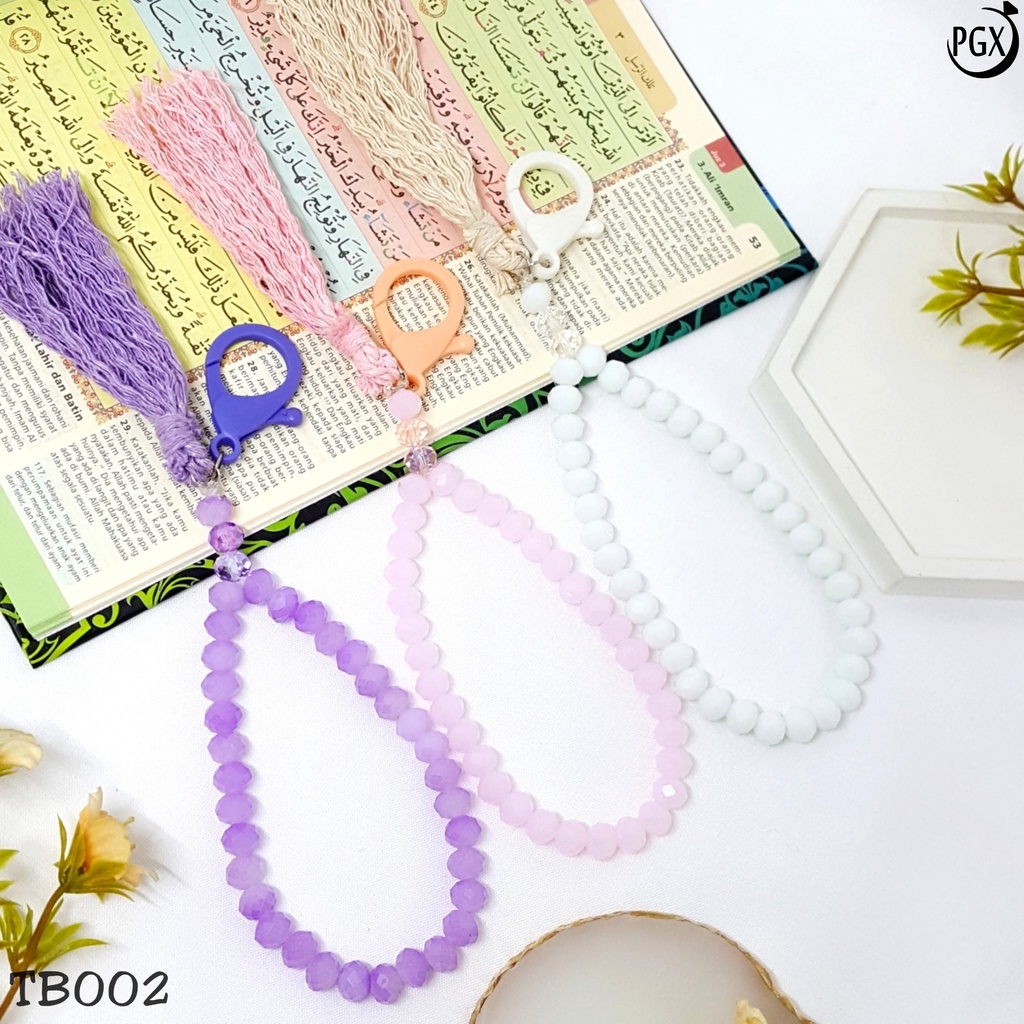 PGX Tasbih Gantungan Kunci 2in1 Isi 33 Butir Fashion Muslim TB002