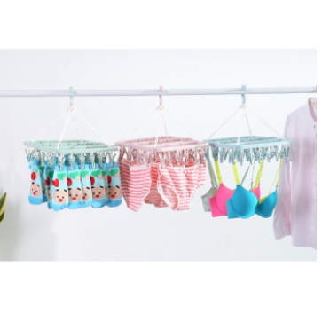 [MH] Jemuran Hanger Kaos Kaki 32 In1 Bahan Plastik