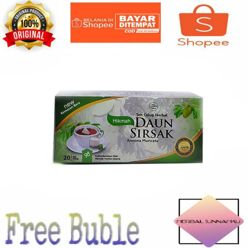 

Teh Celup Daun SIrsak HIkmah Original