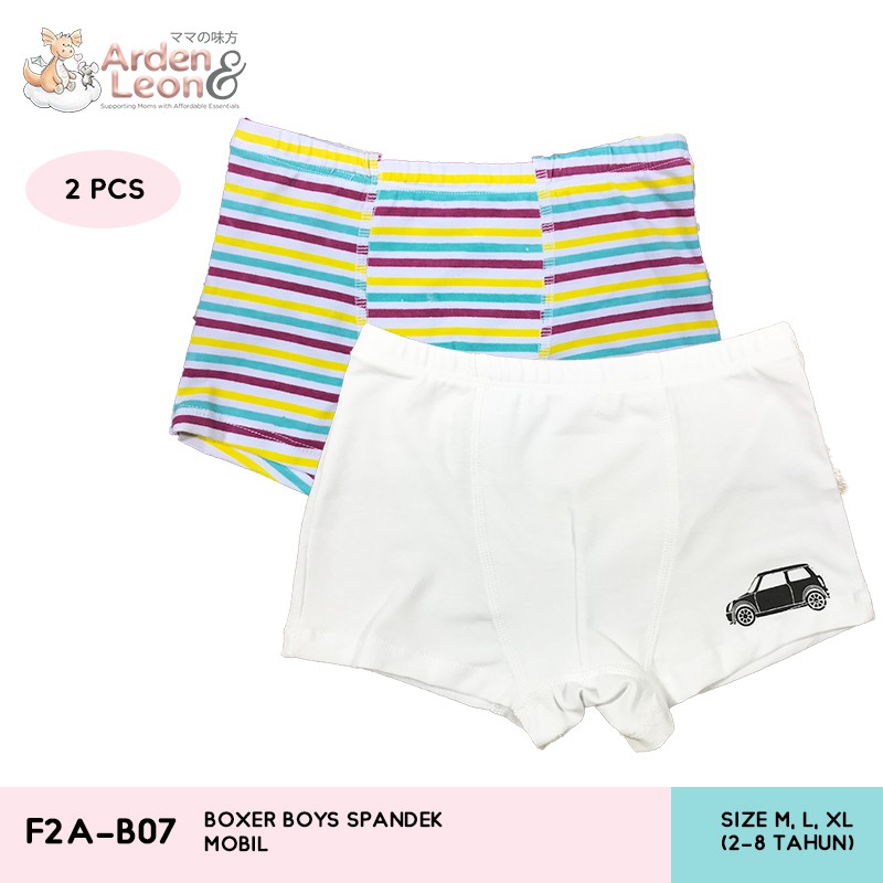 Celana iAnaki iBoxeri iLakii iLakii ukuran M XL 2 pcs Mobil 